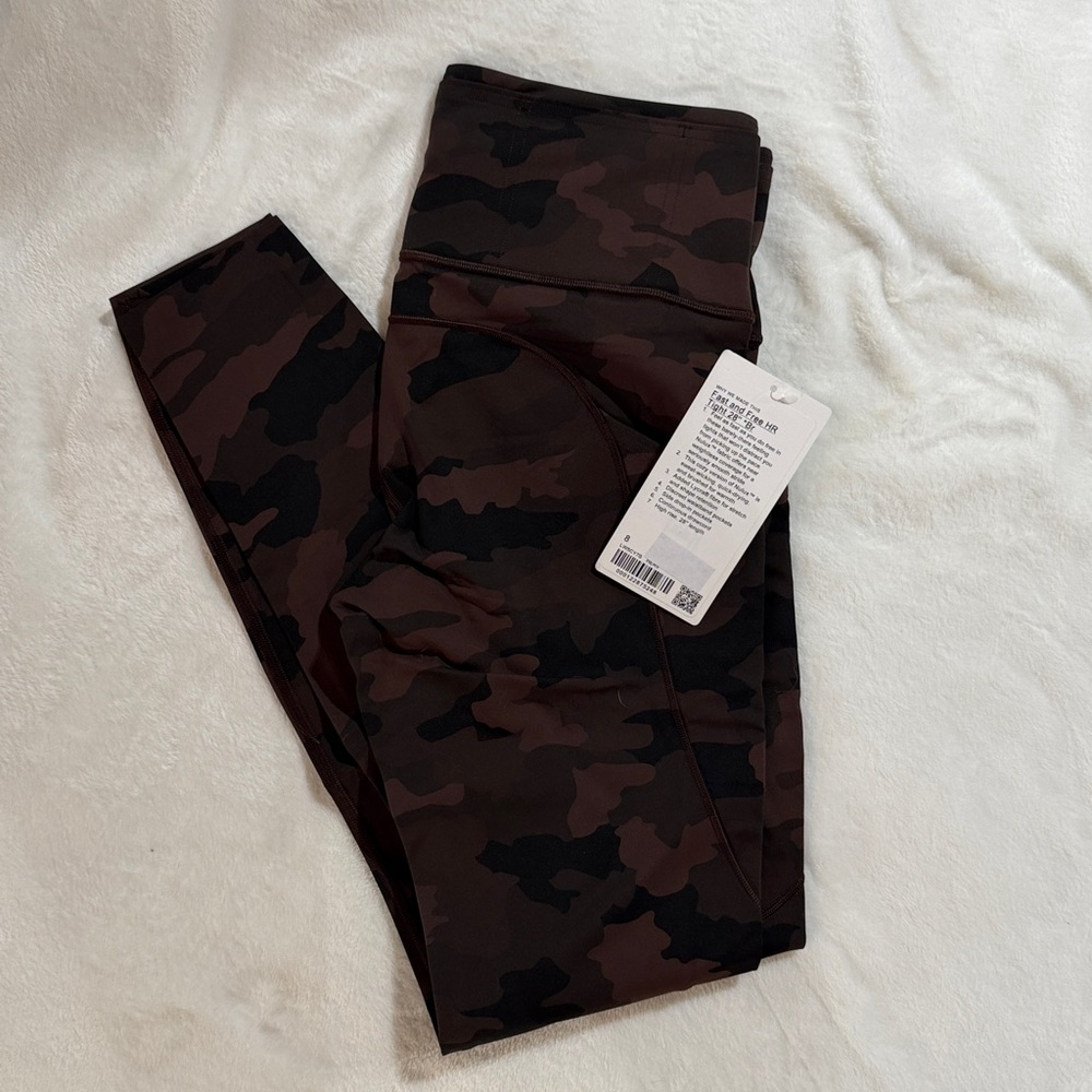 BNWT Lululemon Fast & Free HR tights 28” SZ 8